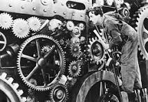 Charlie Chaplin, whose critique of industrial society — “more than machinery we need humanity” — anticipated today's capability-first debates about AI